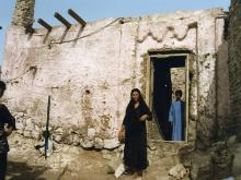 Coptic weavers and house 1999 002