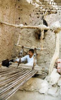 Coptic weavers and house 1999 006